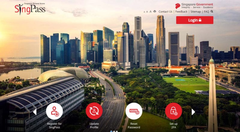 SingPass is needed when incorporating a company in Singapore.